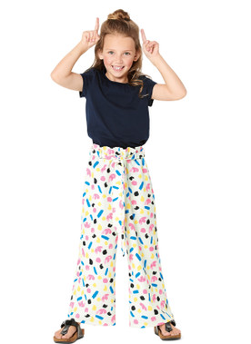 Burda Style BUR9302 | Children's Pull-on Pants with length Variations