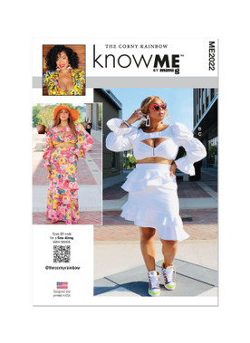 Know Me ME2022 | Misses' Top and Skirt by The Corny Rainbow | Front of Envelope