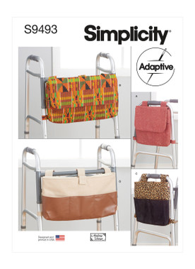 Simplicity Sewing Pattern Walker Bags