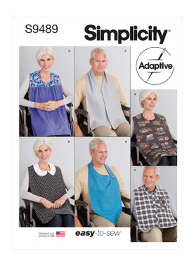 Simplicity Sewing Pattern Adult Bibs