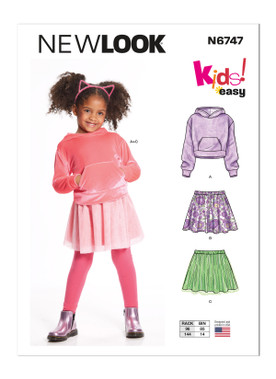 Children's Hoodie and Skirts