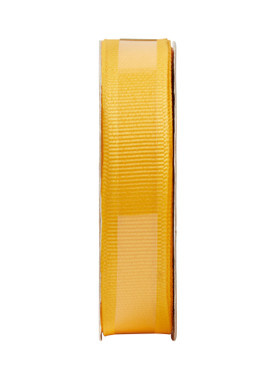 Grosgrain Ribbon - Yellow Gold, 5/8" x 21ft