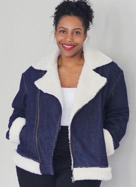 Know Me Sewing Pattern Unisex Motorcycle Jacket by Brittany J. Jones