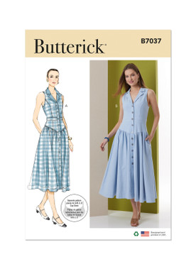 Butterick Sewing Pattern Misses' Dress