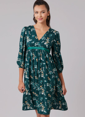 McCall's Sewing Pattern Misses' Lined Dresses by Laura Ashley