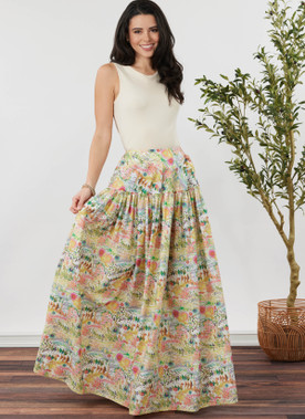 Simplicity Sewing Pattern Misses' Skirt in Three Lengths