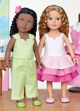 Simplicity Sewing Pattern 18" Doll Clothes