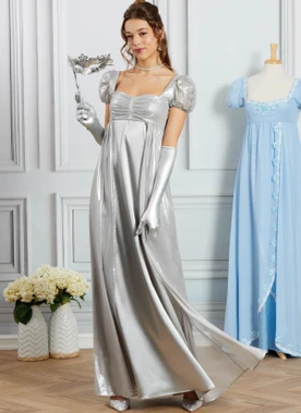Simplicity Sewing Pattern Misses' Regency Ball Gowns