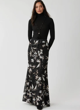 McCall's Sewing Pattern Misses’ Sheer Overlay Skirts in Two Lengths