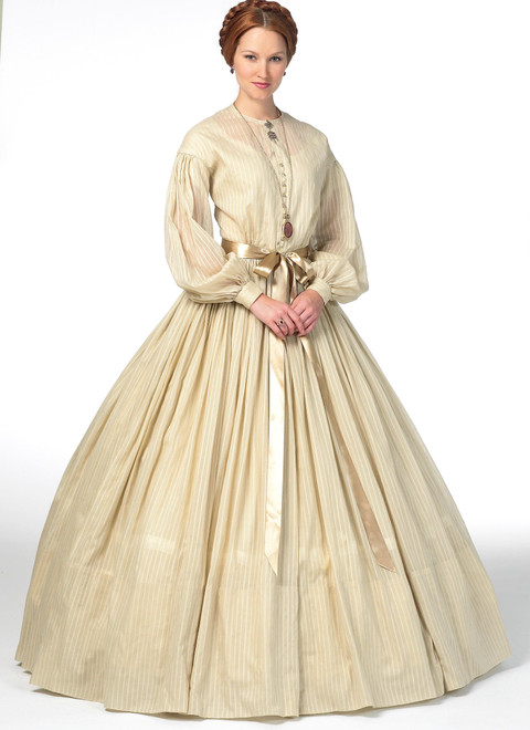Butterick B5831 | Gathered Dress with Petticoat
