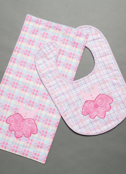 McCall's M6478 (Digital) | Infants' Bibs and Burp Cloths