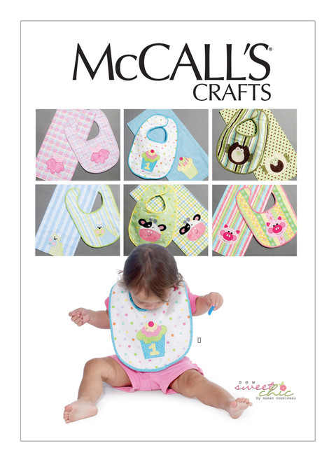 McCall's M6478 | Infants' Bibs and Burp Cloths | Front of Envelope