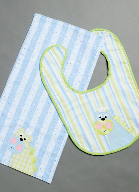 McCall's M6478 | Infants' Bibs and Burp Cloths