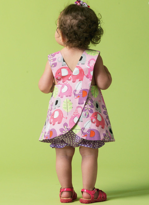 McCall's M6912 (Digital) | Infants' Reversible Top, Dresses, Bloomers and Pants