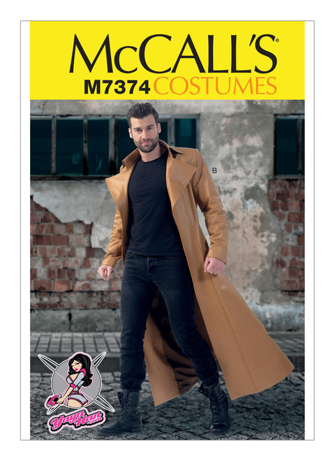 McCall's M7374 (Digital) | Collared and Seamed Coats | Front of Envelope