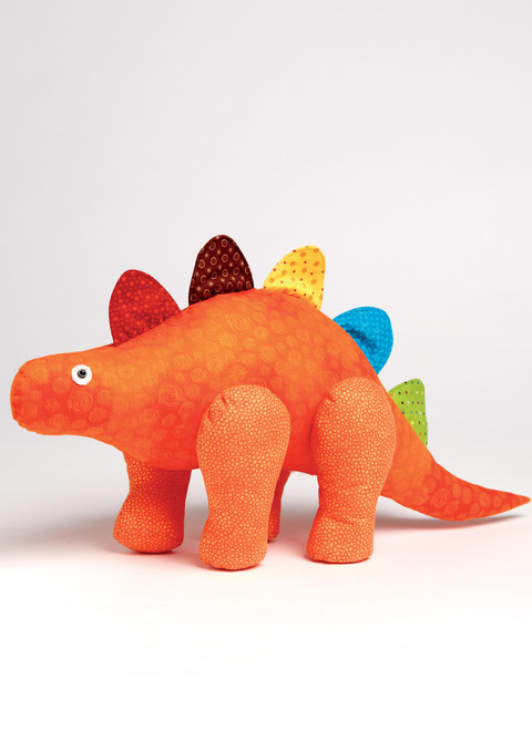 McCall's M7553 | Dinosaur Plush Toys and Appliquéd Quilt