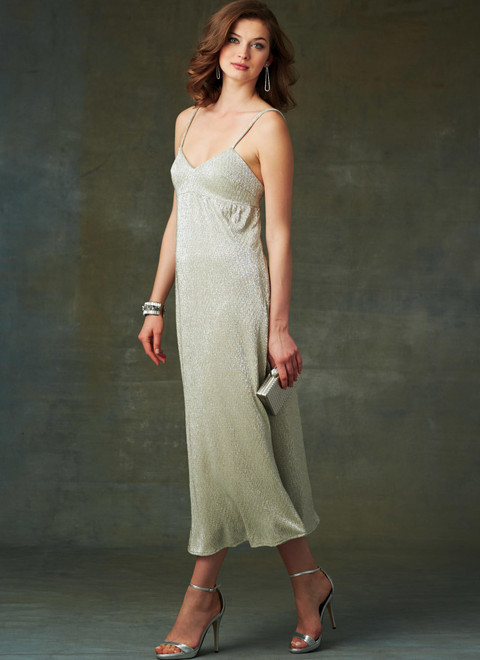 Vogue Patterns V9278 | Misses' Slip-Style Dress with Back Zipper