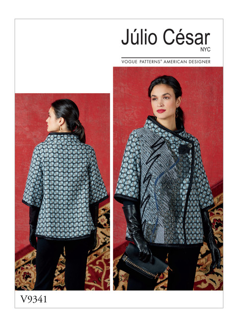 Vogue Patterns V9341 | Misses' Jacket | Front of Envelope