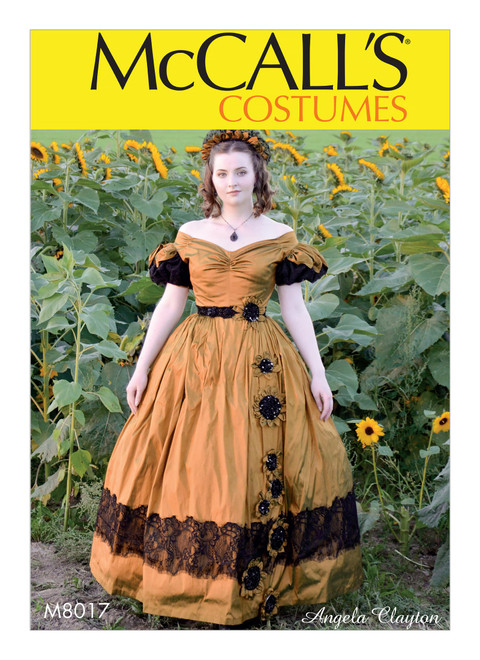 McCall's M8017 (Digital) | Misses' Costume | Front of Envelope