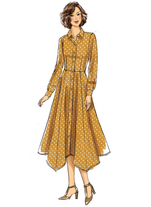 Butterick B6702 | Misses' Dress