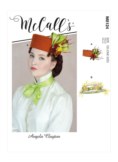 McCall's M8124 | Misses' Hat | Front of Envelope