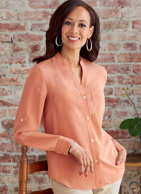 Butterick B6856 (Digital) | Misses' Top