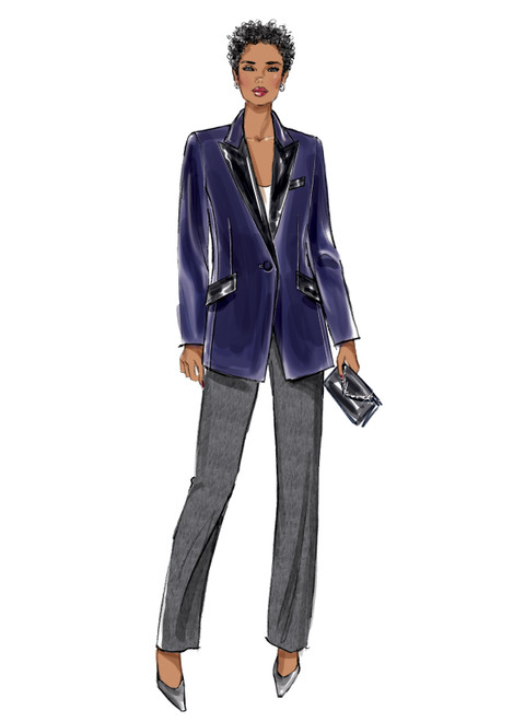 Butterick B6862 (Digital) | Misses' Jacket