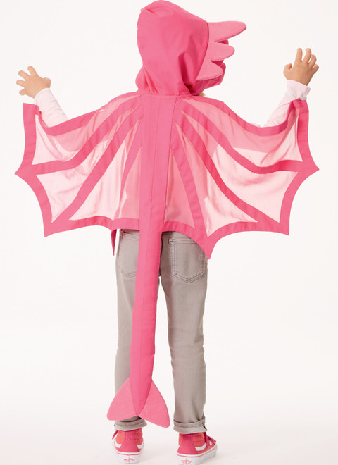 McCall's M8225 (Digital) | Kids' Dragon Cape and Mask