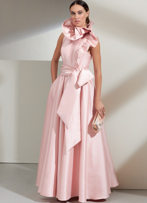 Vogue Patterns V1861 | Misses' Special Occasion Dress and Sash