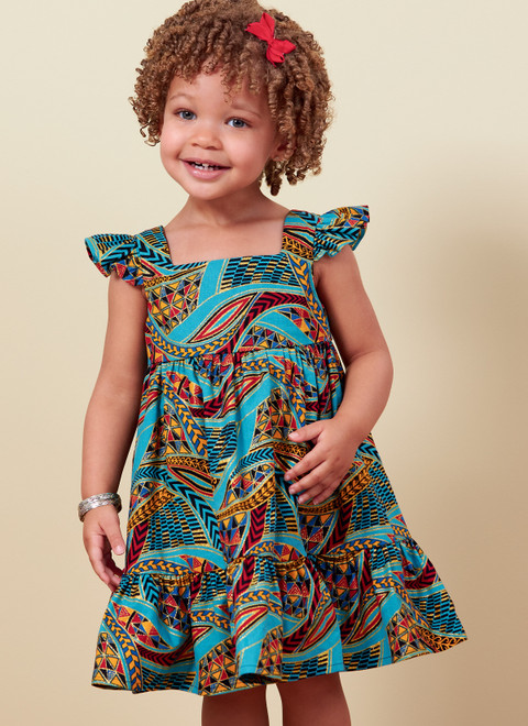 Butterick B6885 | Toddlers' Dress