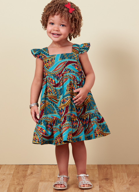 Butterick B6885 | Toddlers' Dress