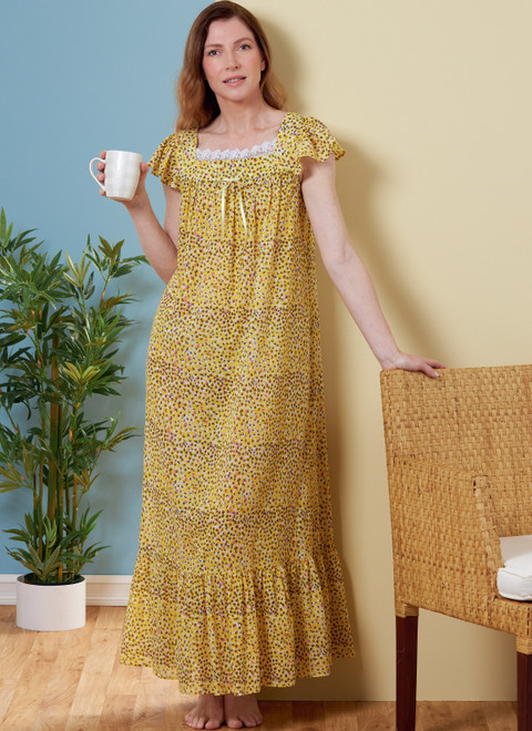 Butterick B6883 | Misses' Top, Nightgowns and Shorts