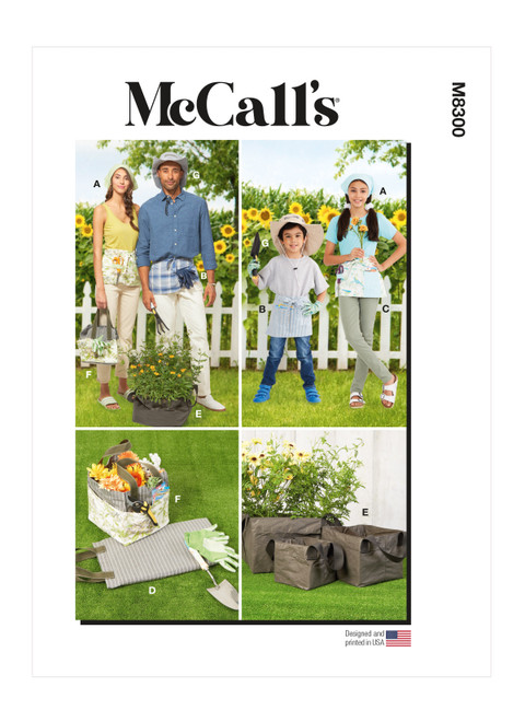 McCall's M8300 (Digital) | Garden Items | Front of Envelope