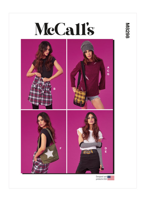 McCall's M8298 | Misses' Accessories | Front of Envelope