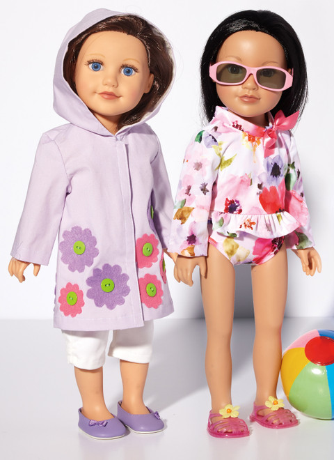 McCall's M8309 | 18" Doll Clothes