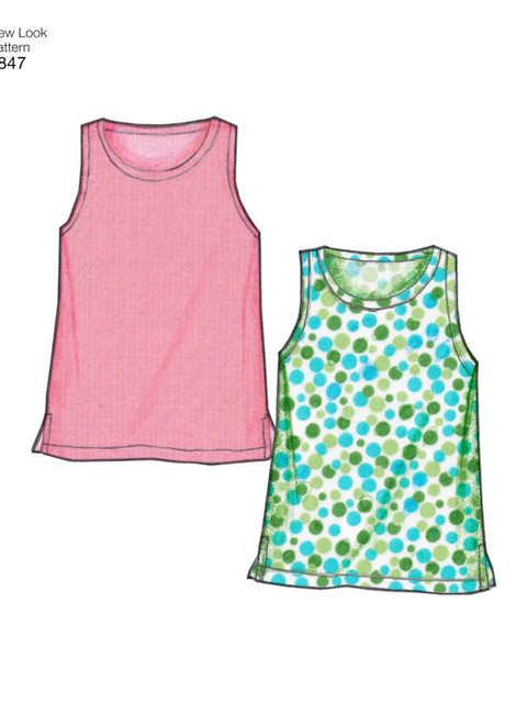 New Look N6847 | Child's Loungewear