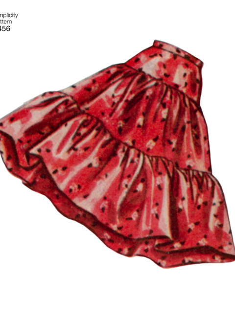 Simplicity S8456 | Misses' Vintage Petticoat and Slip