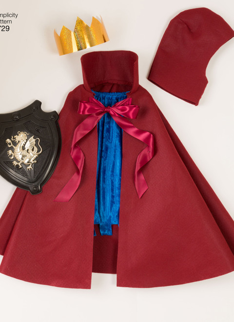 Simplicity S8729 | Child's Cape Costumes