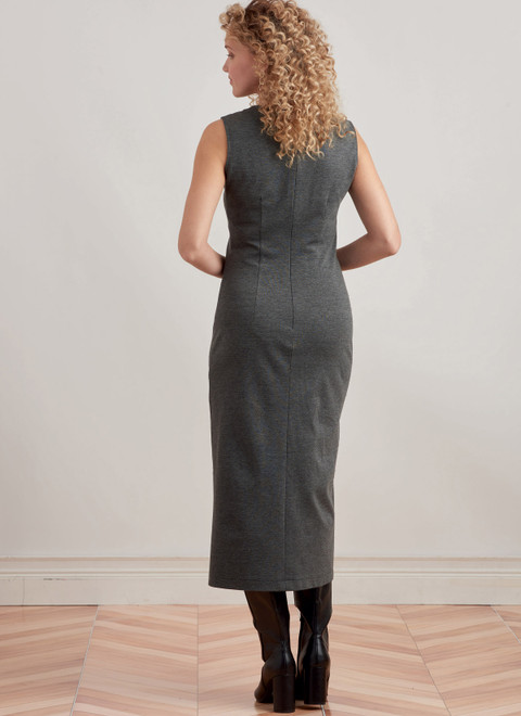 Simplicity S9372 | Misses' Knit Dress and Shrugs