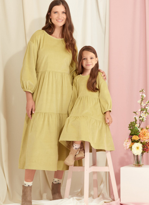 Simplicity S9454 | Children's & Misses' Dress and Top