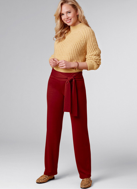 New Look N6709 | Misses' Knits Only Pants and Skirt