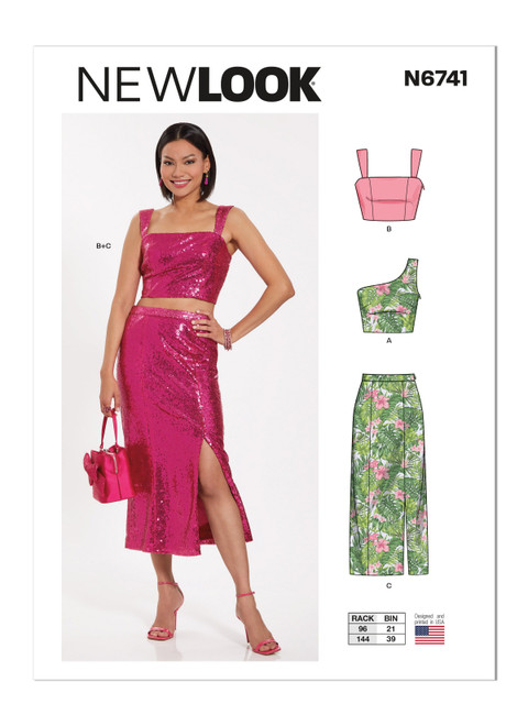 New Look N6741 | Misses' Two-Piece Dresses | Front of Envelope