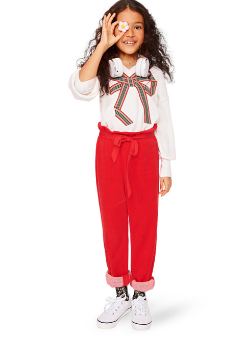 Burda Style BUR9255 | Children's Pull-On Pants