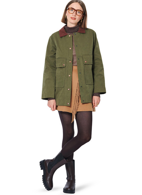 Burda Style BUR5941 | Misses' Jacket and Coat