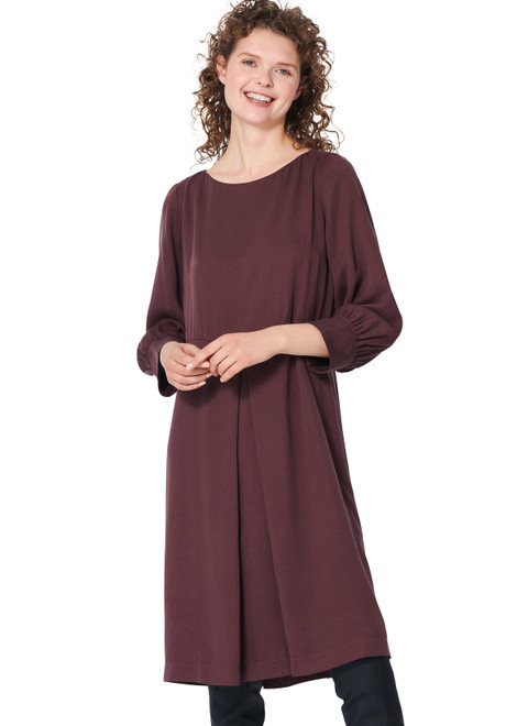 Burda Style BUR5975 | Misses' Dress with Scoop Neckline and Sleeve Bands