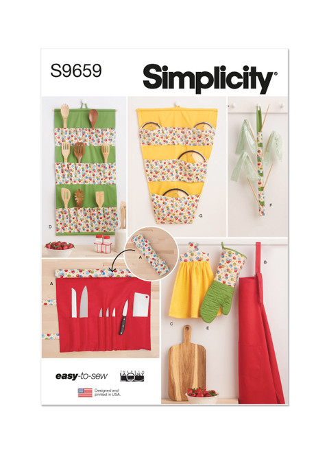 Simplicity S9659 | Kitchen Accessories by Theresa LaQuey | Front of Envelope