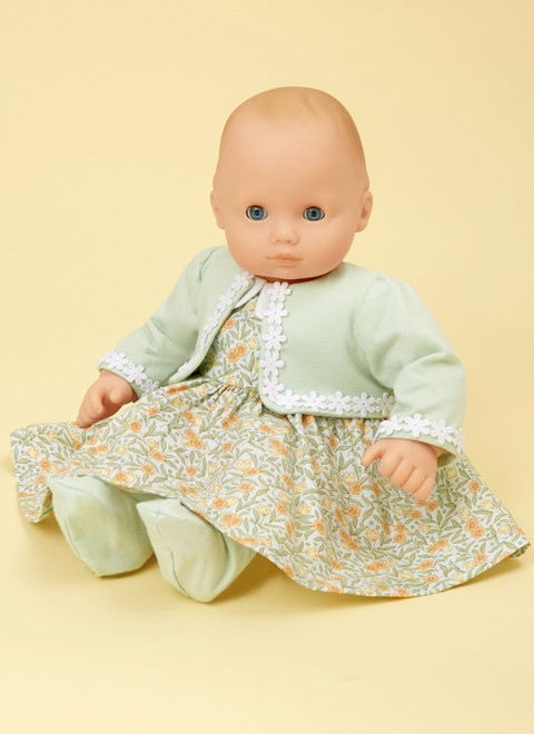 Simplicity S9660 | 15" Baby Doll Clothes