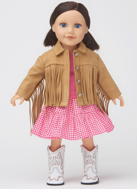 Simplicity S9728 | 18" Doll Clothes by Elaine Heigl Designs