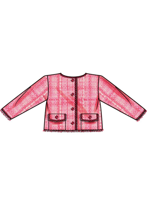 Simplicity S9721 | Children's and Girls' Jackets, Skirt and Shorts