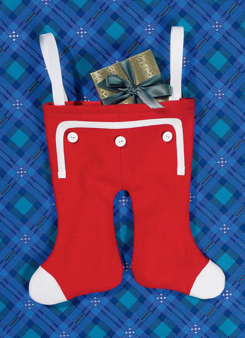 McCall's M7304 (Digital) | Christmas Stockings, Gift Pouches, Baskets and Hanging Decoration
